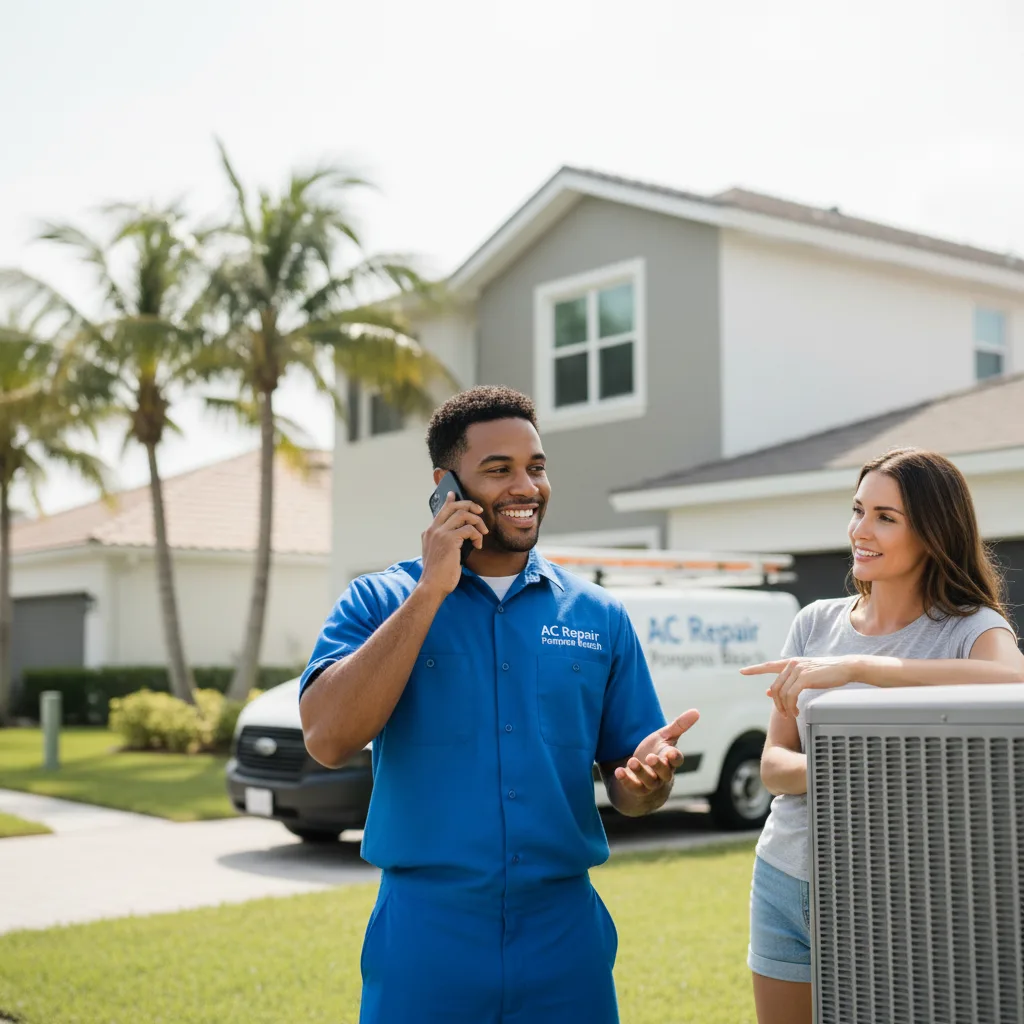 AC Repair Pompano Beach customer support in Follansbee